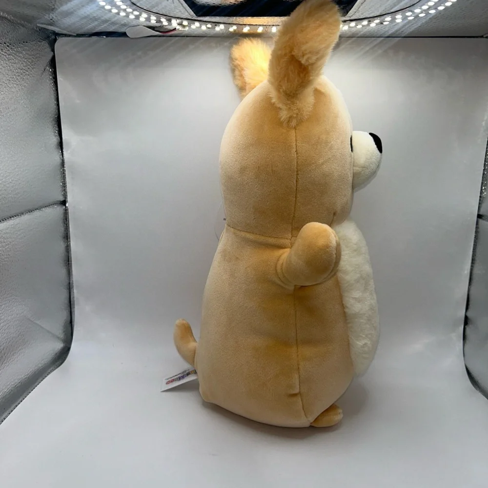 Squishmallows Stevon Cute dog 🐕 Tan and Cream Plush Toy
